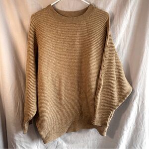 Khaki Oversized Sweater